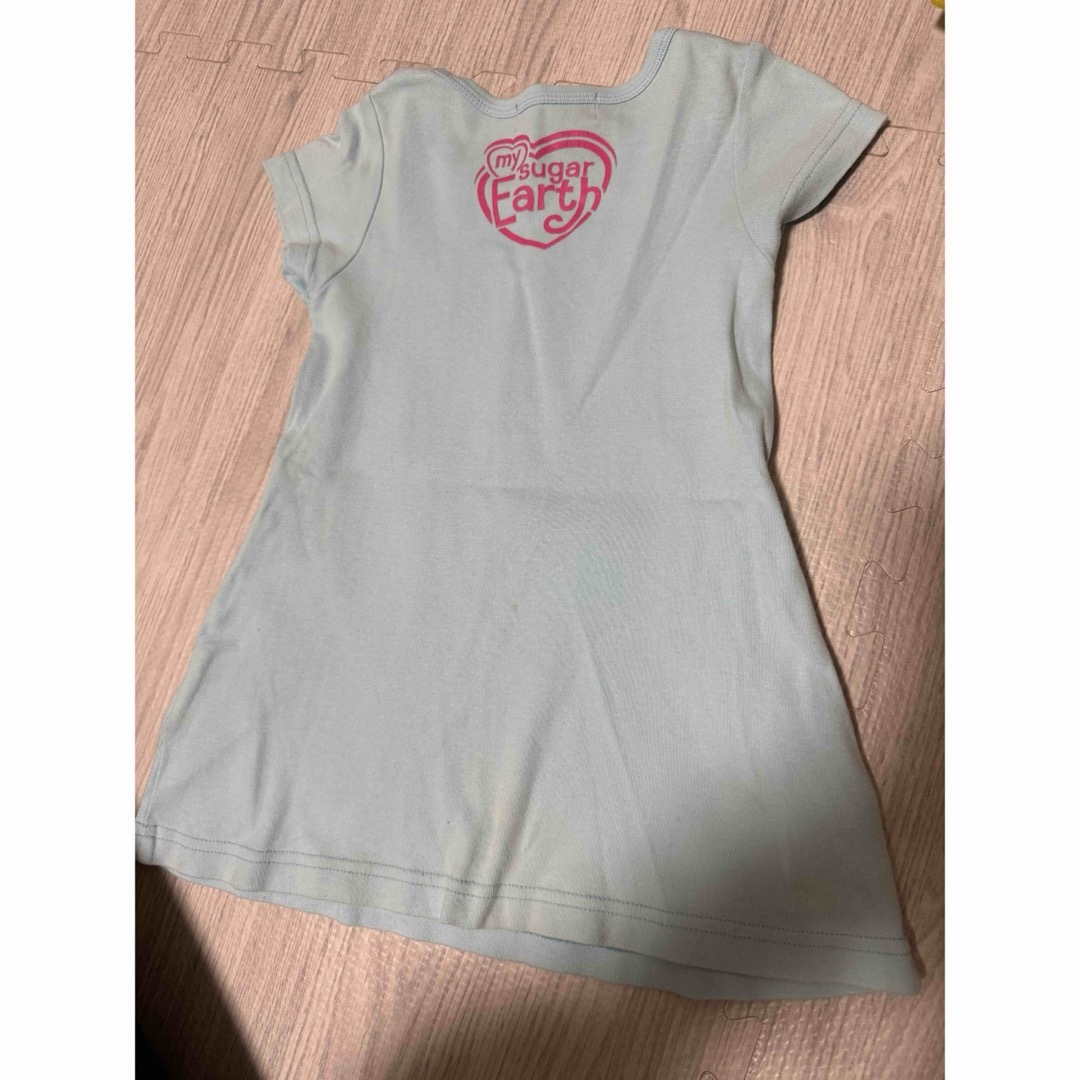 EARTHMAGIC(アースマジック)のアースマジック　Aラインワンピ　Tシャツワンピ キッズ/ベビー/マタニティのキッズ服女の子用(90cm~)(ワンピース)の商品写真