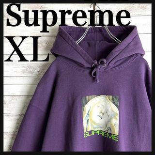 ストゥーシー美品☆SupremeTrademark L/S TopロンT☆シュプリーム☆紫