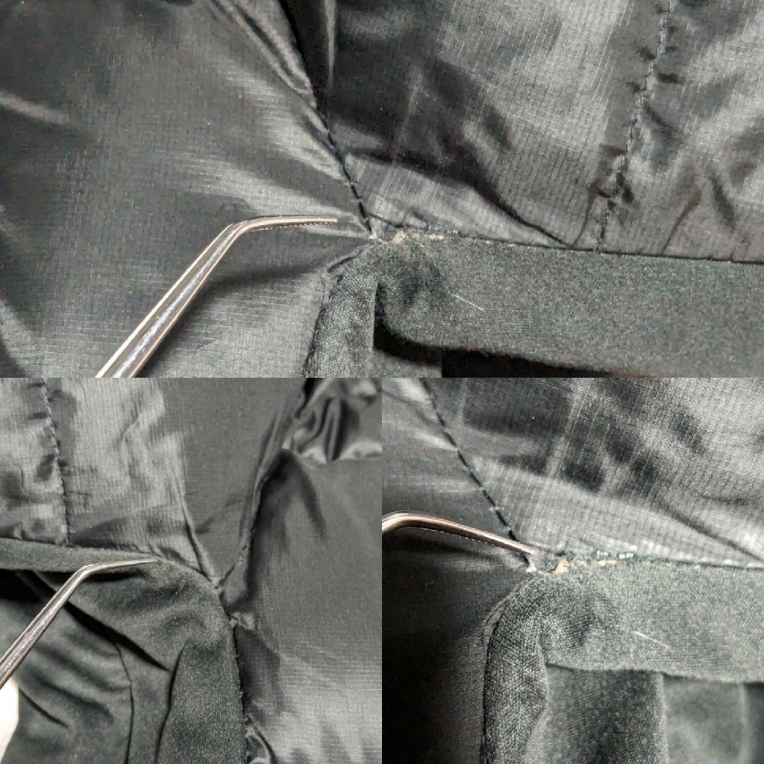 MIZUNO(ミズノ)のミズノ ×コムサイズム ダウンジャケット ブラック Ｍ D2JE8X71 コラボ メンズのジャケット/アウター(ダウンジャケット)の商品写真