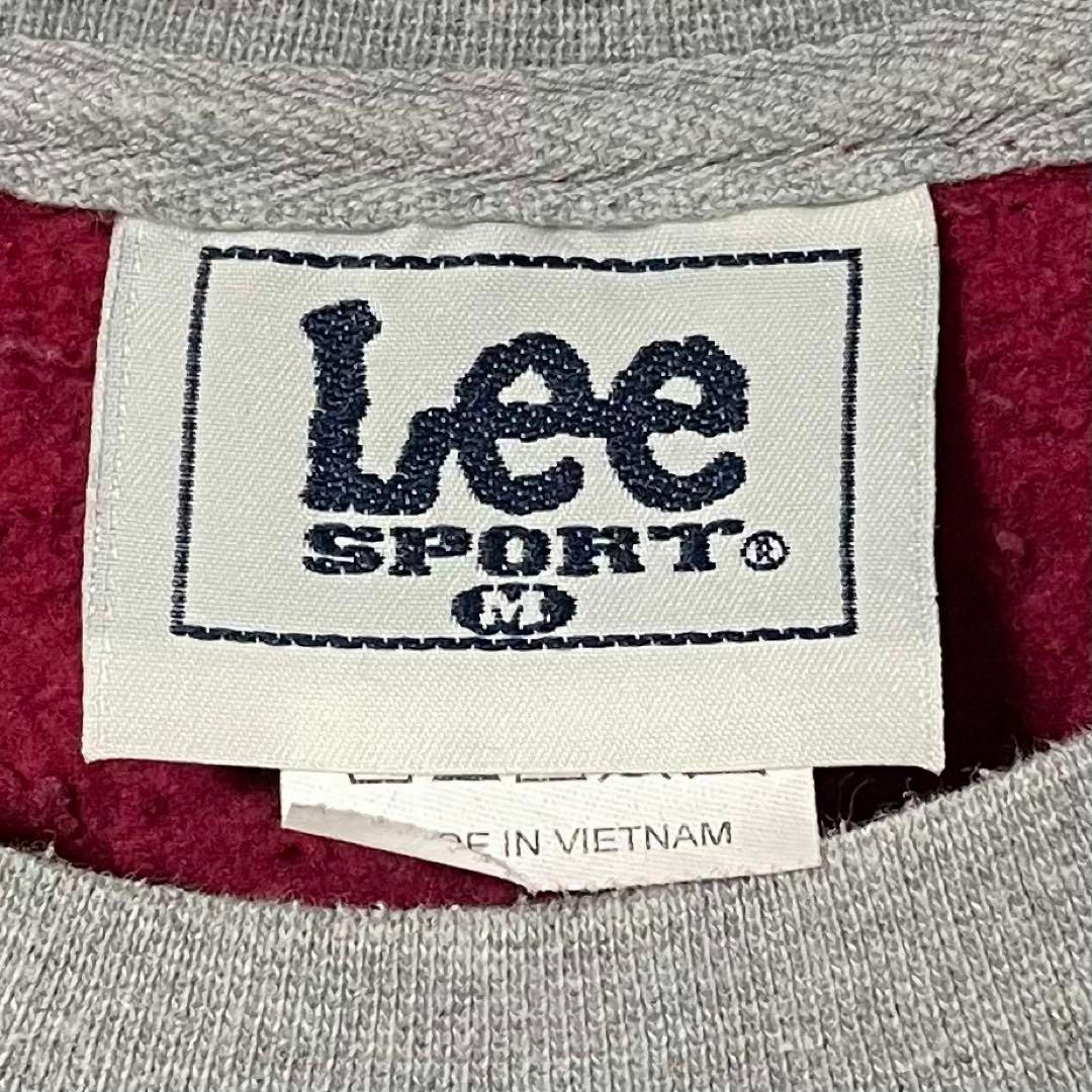 Lee(リー)の90s リー スポーツ スウェット 赤 グレー バイカラー オクラホマスーナーズ メンズのトップス(スウェット)の商品写真