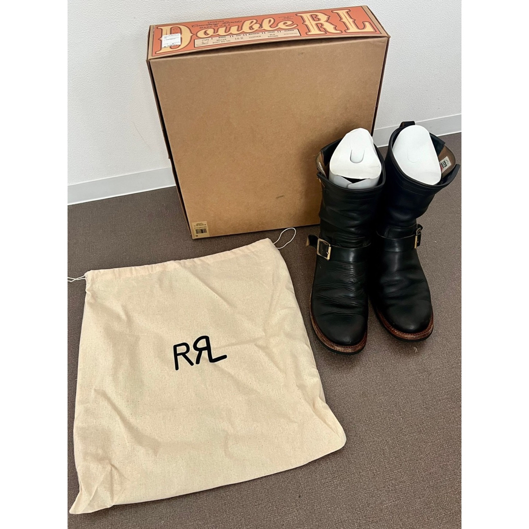 RRL(ダブルアールエル)の【箱、袋付き美品！】RRL レザーブーツ　 メンズの靴/シューズ(ブーツ)の商品写真