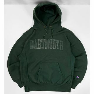 チャンピオン(Champion)の極上◎美品 80s ビンテージ◎トリコタグ DARTMOUTH パーカー 緑 L(パーカー)