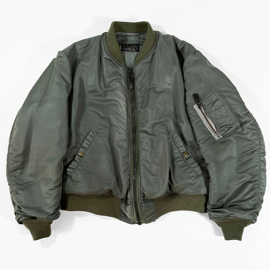 VINTAGE - 極上◎美品 50s USAF 米軍 実物 MA-1 黒タグ M 8279B VINTAGE - 極上◎美品 50s USAF 米軍 実物 MA-1 黒タグ M 8279B