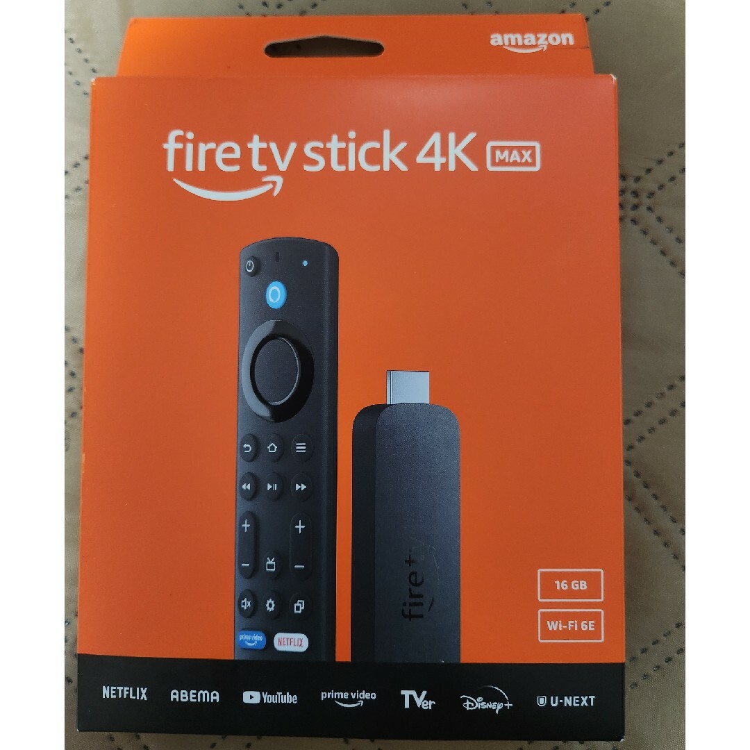 Amazon(アマゾン)のアマゾン Fire TV Stick 4K Max 第2世代 … スマホ/家電/カメラのテレビ/映像機器(映像用ケーブル)の商品写真