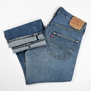 リーバイス(Levi's)の美品◎82年製ビンテージ Levi's 501 赤耳 W30L30 美色ブルー(デニム/ジーンズ)