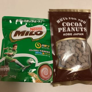 ネスレ日本 ネスレ　ミロ　２4０g ／モロゾフ　ココアピーナッツ(菓子/デザート)