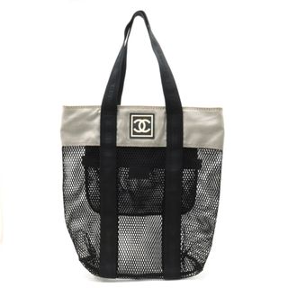 シャネル(CHANEL)のシャネル スポーツライン ロゴ メッシュ トートバッグ （22390788）(トートバッグ)