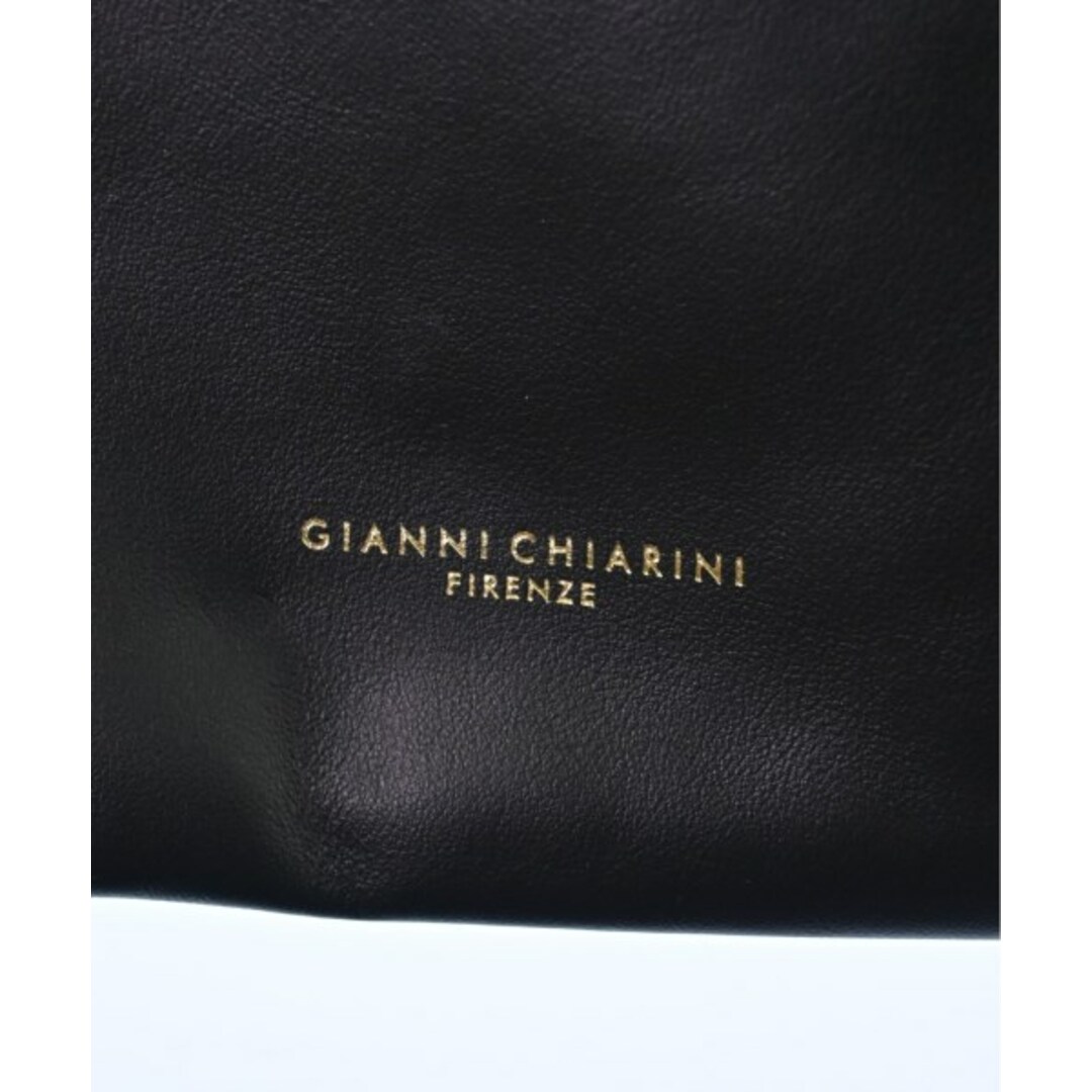 GIANNI CHIARINI(ジャンニキャリーニ)のGIANNI CHIARINI ショルダーバッグ - 茶x黒(総柄) 【古着】【中古】 レディースのバッグ(ショルダーバッグ)の商品写真