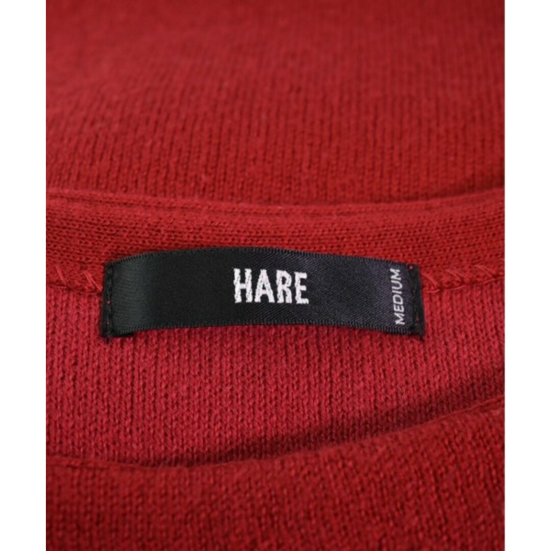 HARE(ハレ)のHARE ハレ ニット・セーター M 赤 【古着】【中古】 メンズのトップス(ニット/セーター)の商品写真