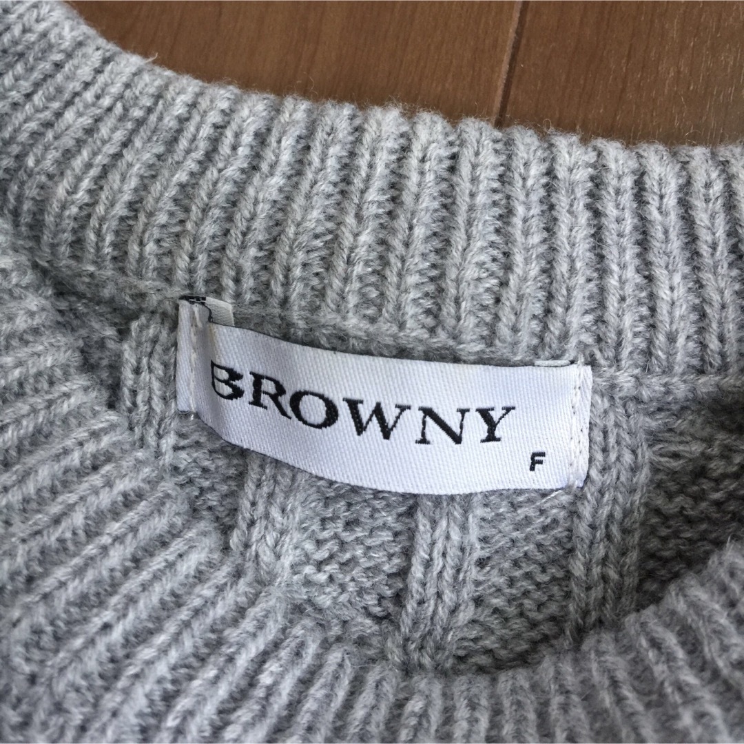 BROWNY(ブラウニー)の【BROWNY】レディース ニット セーター レディースのトップス(ニット/セーター)の商品写真