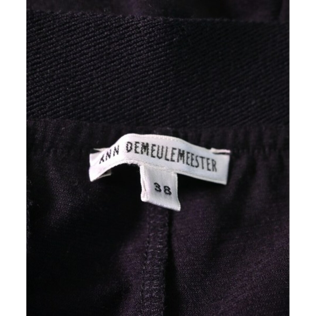 Ann Demeulemeester(アンドゥムルメステール)のANN DEMEULEMEESTER パンツ（その他） 38(S位) 黒 【古着】【中古】 レディースのパンツ(その他)の商品写真