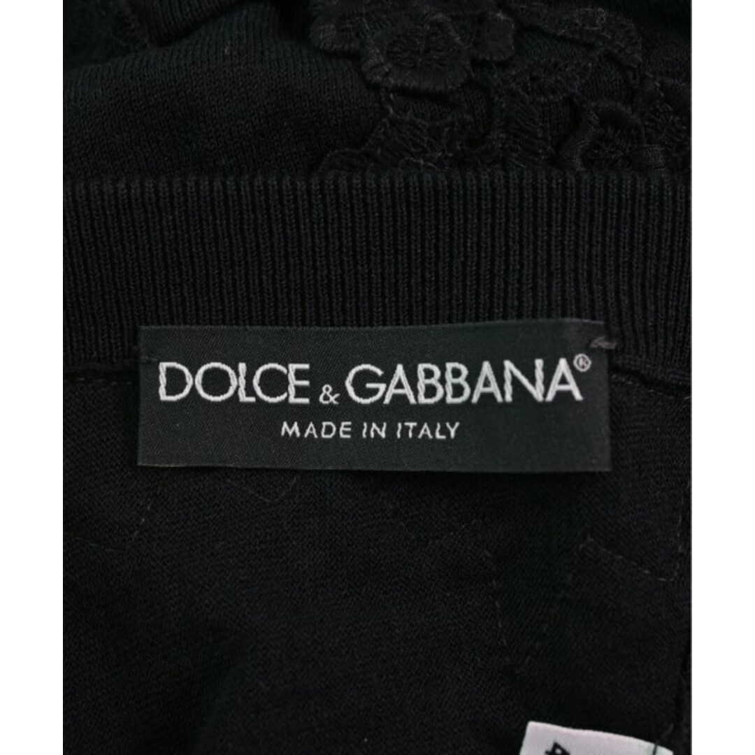 DOLCE&GABBANA(ドルチェアンドガッバーナ)のDOLCE&GABBANA ニット・セーター 40(M位) 黒 【古着】【中古】 レディースのトップス(ニット/セーター)の商品写真