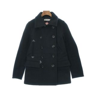 ノンネイティブ(nonnative)のnonnative ノンネイティヴ ピーコート 0(XS位) 紺 【古着】【中古】(ピーコート)