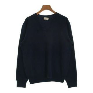 ドリスヴァンノッテン(DRIES VAN NOTEN)のDRIES VAN NOTEN ドリスヴァンノッテン ニット・セーター S 紺 【古着】【中古】(ニット/セーター)