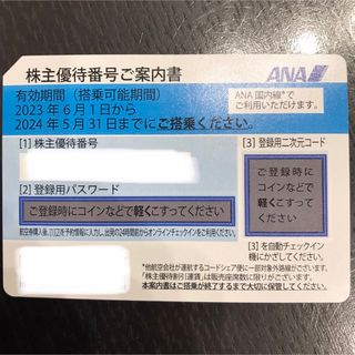 エーエヌエー(ゼンニッポンクウユ)(ANA(全日本空輸))のANA 株主優待　1枚(その他)