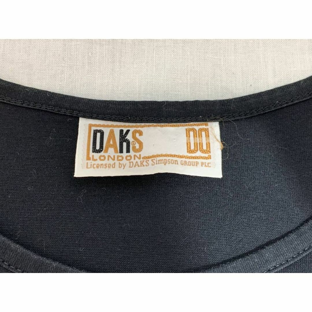 DAKS(ダックス)のDAKS Tシャツ Lサイズ　ブラック　 レディースのトップス(Tシャツ(半袖/袖なし))の商品写真