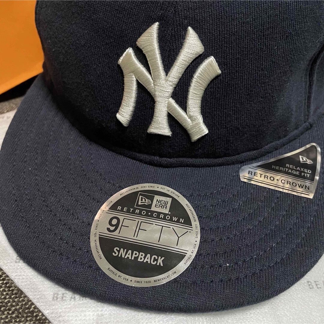 NEW ERA×LOOPWHEELER BEAMS PLUS別注 9FIFTY キャップ NEW ERA×LOOPWHEELER BEAMS PLUS別注 9FIFTY キャップ