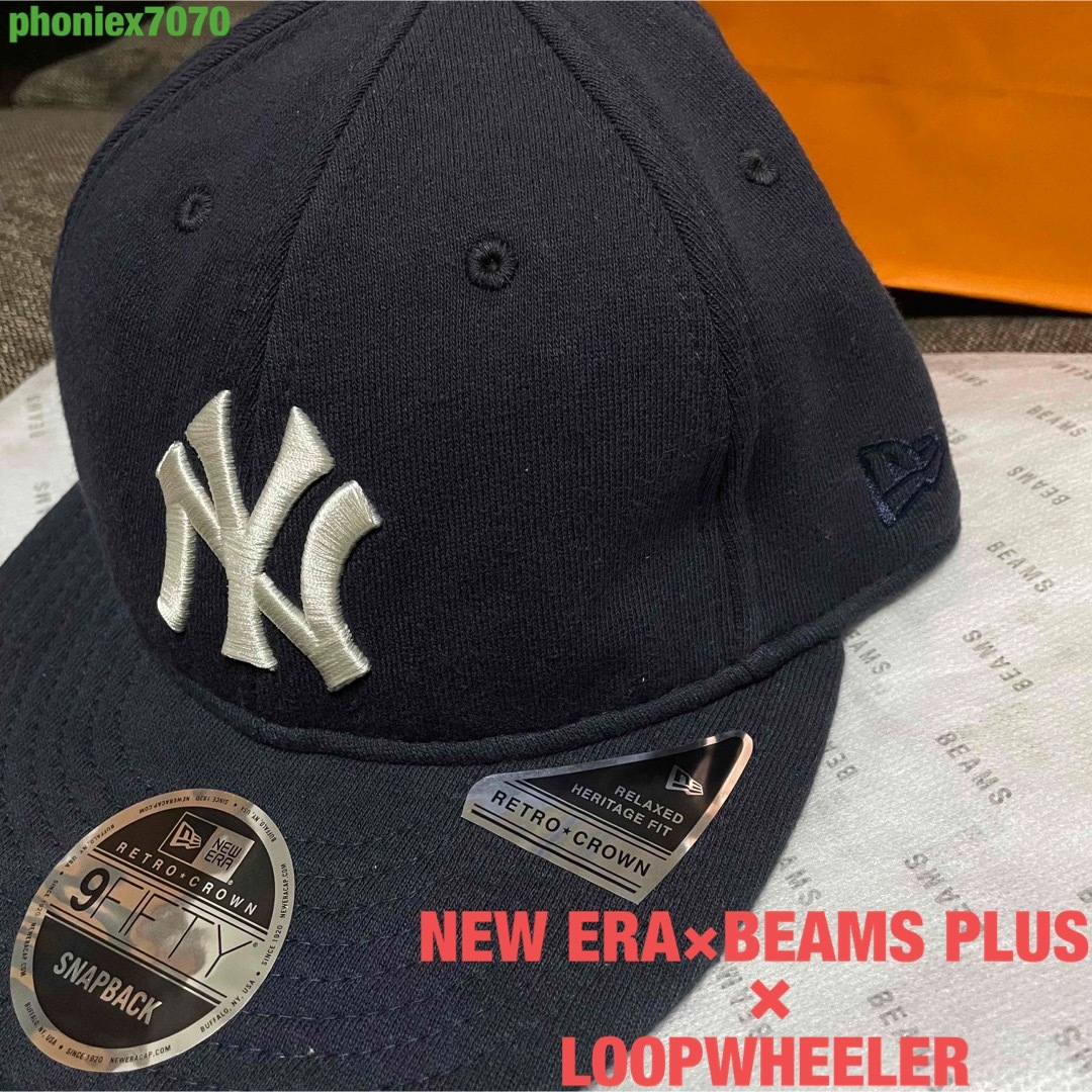 NEW ERA×LOOPWHEELER BEAMS PLUS別注 9FIFTY