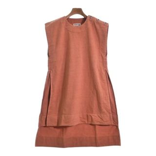 ジルサンダー(Jil Sander)のJIL SANDER ジルサンダー ワンピース S オレンジ系 【古着】【中古】(ひざ丈ワンピース)