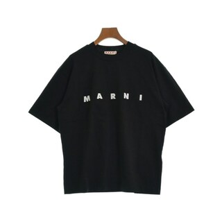 マルニ(Marni)のMARNI マルニ Tシャツ・カットソー 36(XS位) 黒 【古着】【中古】(カットソー(半袖/袖なし))