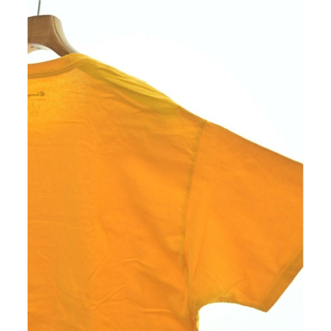 Champion(チャンピオン)のCHAMPION チャンピオン Tシャツ・カットソー L オレンジ 【古着】【中古】 メンズのトップス(Tシャツ/カットソー(半袖/袖なし))の商品写真