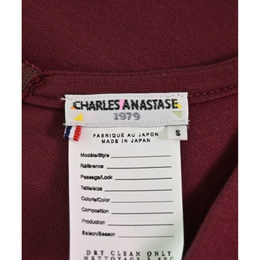 Charles Anastase(シャルルアナスタス)のCharles Anastase シャルルアナスタス ワンピース S 赤 【古着】【中古】 レディースのワンピース(ひざ丈ワンピース)の商品写真