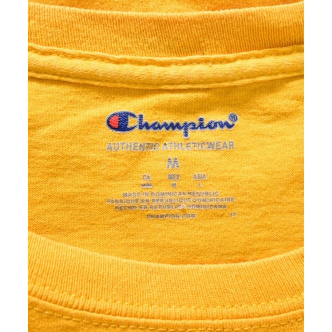 Champion(チャンピオン)のCHAMPION チャンピオン Tシャツ・カットソー M オレンジ系 【古着】【中古】 メンズのトップス(Tシャツ/カットソー(半袖/袖なし))の商品写真