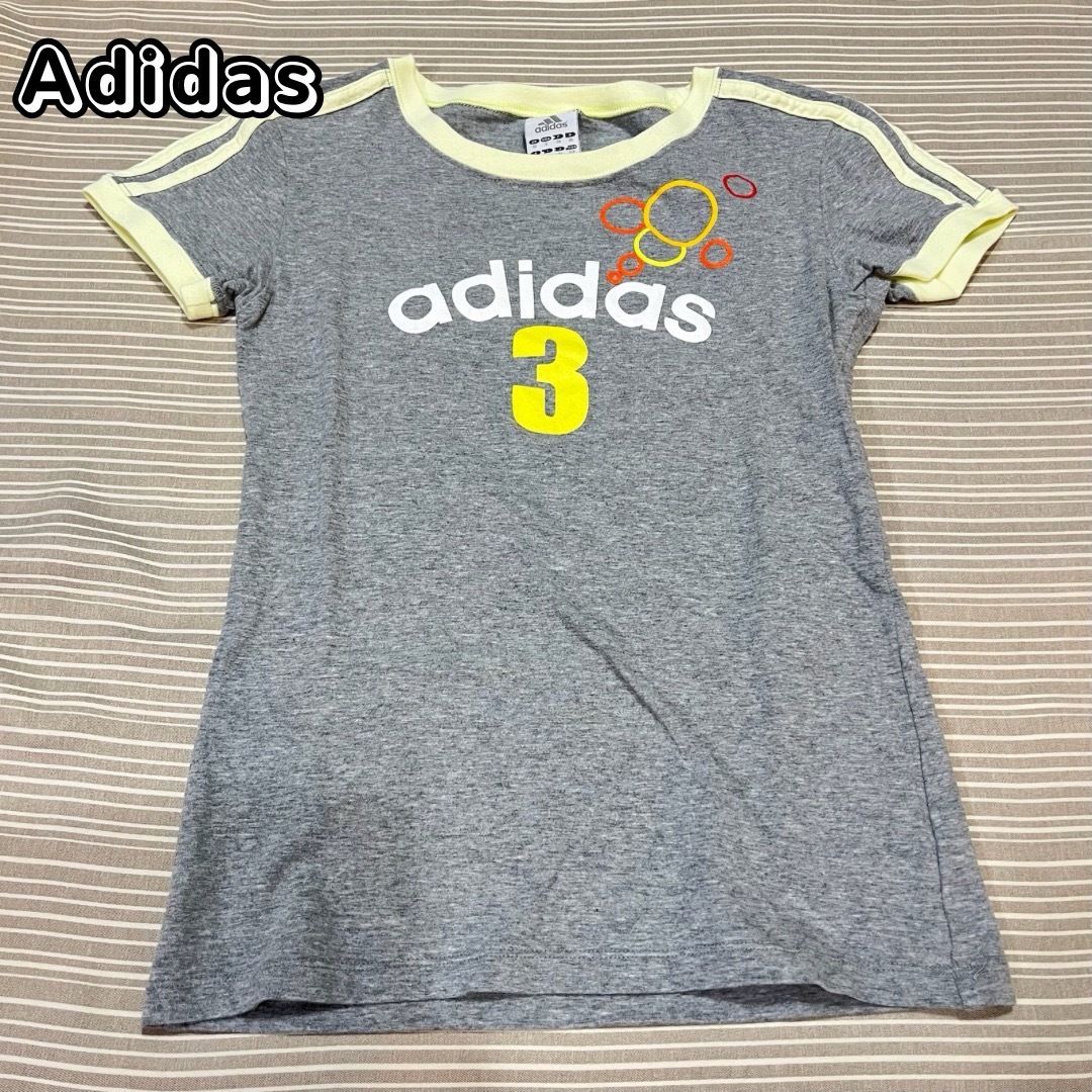 adidas(アディダス)のアディダス　Tシャツ　ジュニア　M スポーツ スポーツ/アウトドアのサッカー/フットサル(ウェア)の商品写真