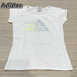 アディダス(adidas)のアディダス　Tシャツ　ジュニア　M ホワイト　スポーツ(Tシャツ/カットソー(半袖/袖なし))