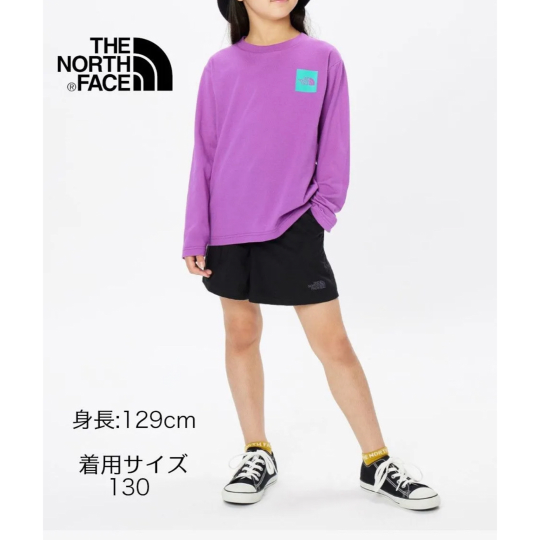 THE NORTH FACE(ザノースフェイス)の新品☆110cm  ノースフェイス   ロンティー　正規品　キッズ キッズ/ベビー/マタニティのキッズ服男の子用(90cm~)(Tシャツ/カットソー)の商品写真