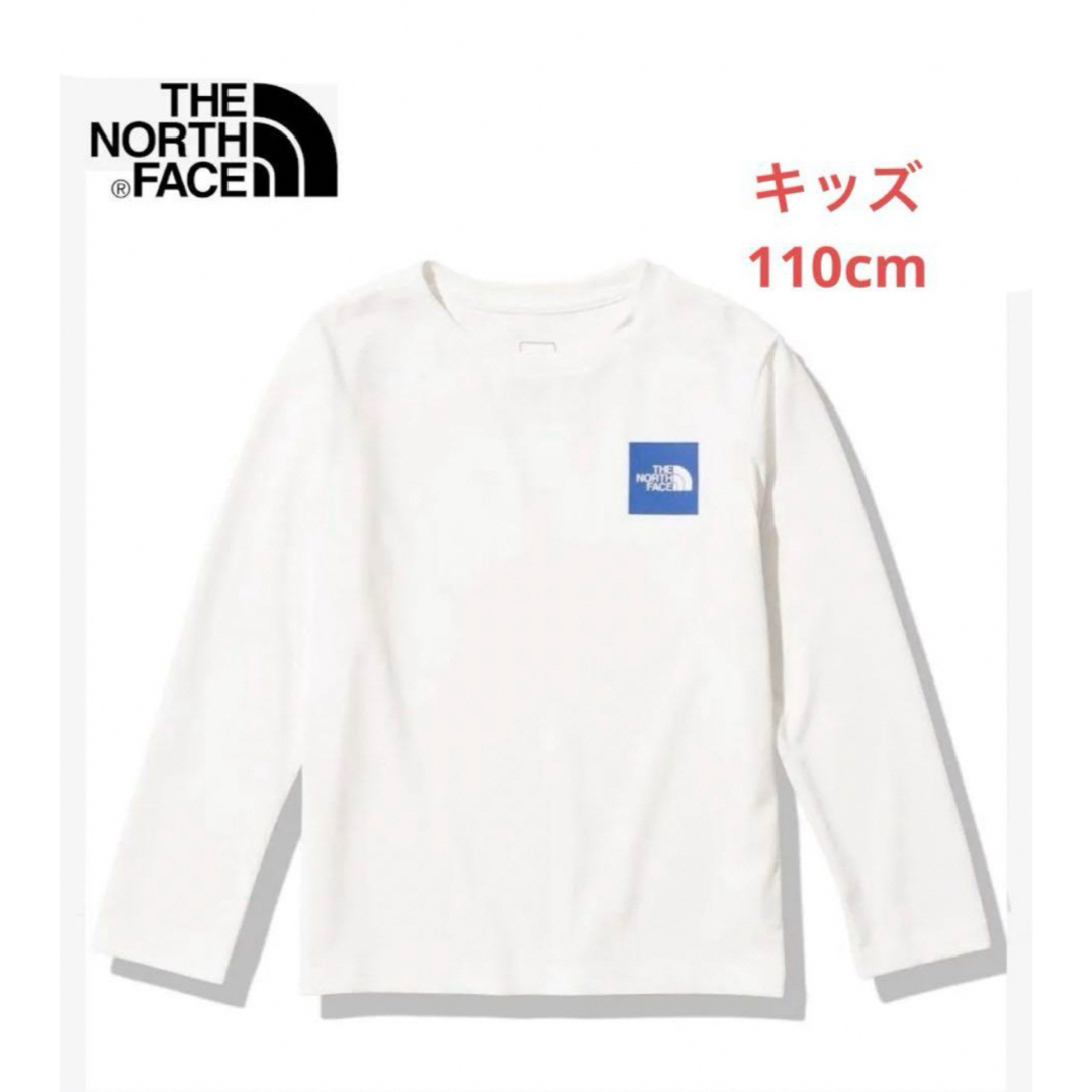 THE NORTH FACE(ザノースフェイス)の新品☆110cm  ノースフェイス   ロンティー　正規品　キッズ キッズ/ベビー/マタニティのキッズ服男の子用(90cm~)(Tシャツ/カットソー)の商品写真