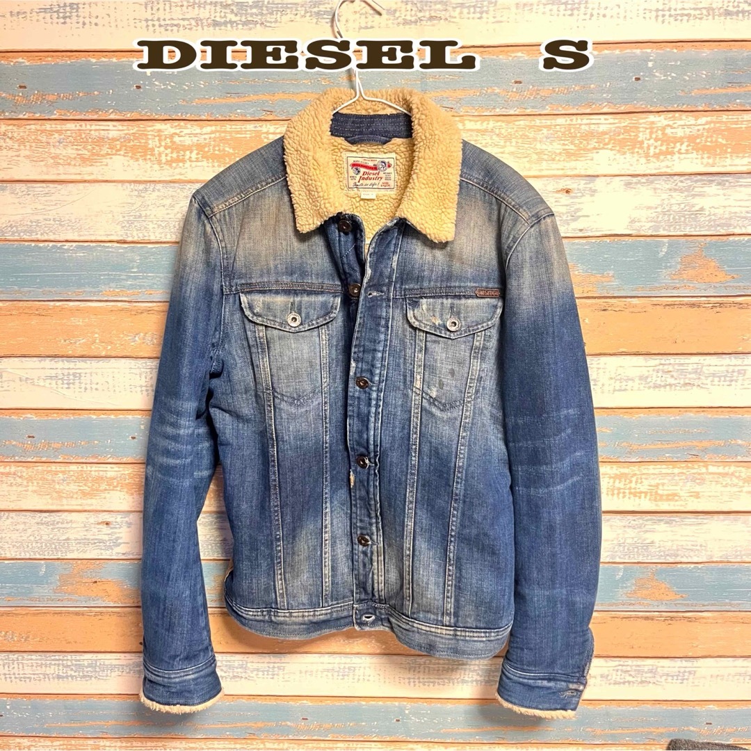 DIESEL - [美品] DIESEL ディーゼル デニムジャケット ボアジャケット