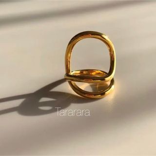 ●stainless Round twist ring●金属アレルギー対応(リング(指輪))