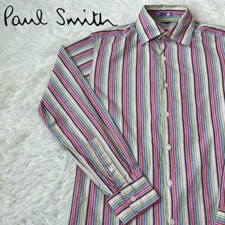 ポールスミス(Paul Smith)のPaul Smith ポールスミス　マルチ　ストライプ　シャツ(シャツ)