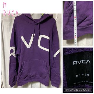 RVCA - 人気NO.1モデル RVCA 紫 パーカー M