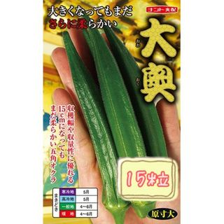 野菜の種【オクラ】大奥①(野菜)