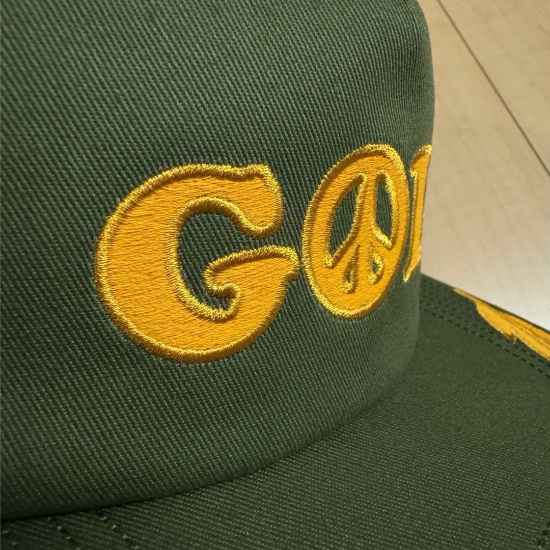 新品 GOLF WANG PEACE 5 PANEL HAT GREEN メンズの帽子(キャップ)の商品写真