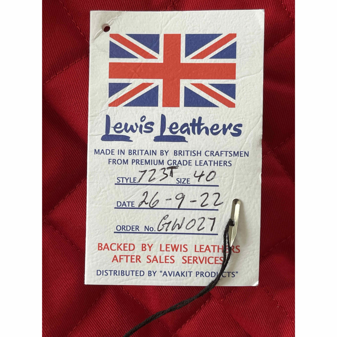 Lewis Leathers(ルイスレザー)のLewis Leathers　ルイスレザーズ　Memphis jacket723 メンズのジャケット/アウター(レザージャケット)の商品写真