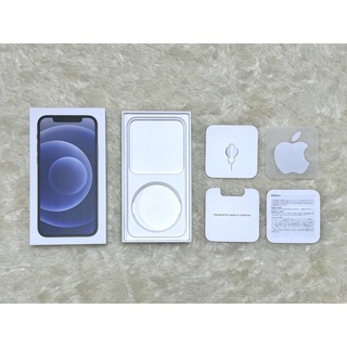 アップル(Apple)のApple iPhone12 ブラック　空箱　説明書　シムピン　ステッカー(その他)