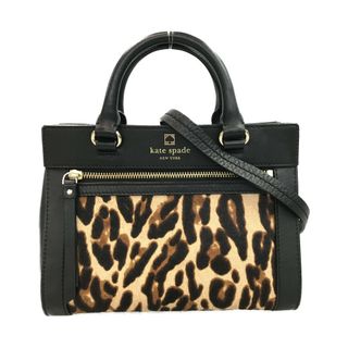 ケイトスペードニューヨーク(kate spade new york)のケイトスペード 2way レオパード柄ハンド(ハンドバッグ)