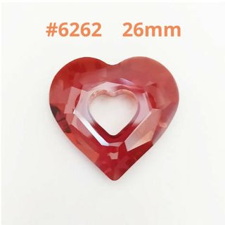 スワロフスキー #6262 ／26mm レッドマグマ ／1個 廃番(ガラス)