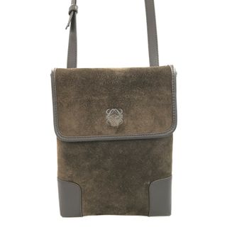 ロエベ(LOEWE)のロエベ LOEWE スウェードミニショルダーバッグ 斜め掛け レディース(ショルダーバッグ)