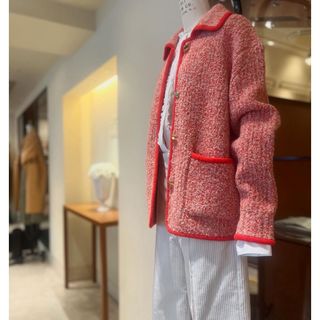 Drawer - Drawer Lightgraybeige カシミヤwoolロングカーディガン の ...