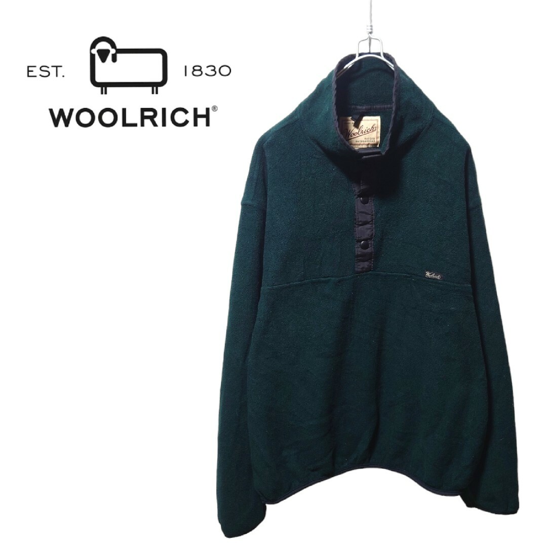 WOOLRICH(ウールリッチ)の【WOOLRICH】90's USA製 ハーフジップフリースジャケットS-307 メンズのジャケット/アウター(その他)の商品写真