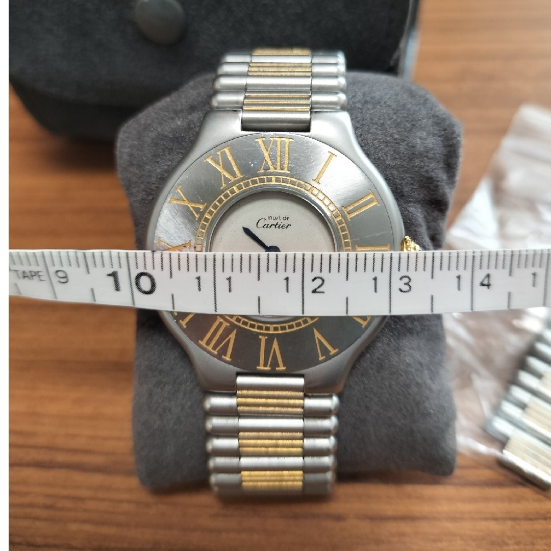 Cartier(カルティエ)のカルティエ　腕時計　マスト21 レディースのファッション小物(腕時計)の商品写真