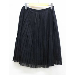 デプレ(DES PRES)の【春物 新入荷】‡DES PRES/デ・プレ‡プリーツスカート/ミディアム丈 ブラック/黒 レディース 1【中古】春夏 911042(その他)