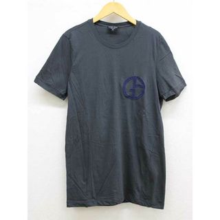 ジョルジオアルマーニ(Giorgio Armani)の【新入荷】‡GIORGIO ARMANI/ジョルジオアルマーニ‡ロゴTシャツ/カットソー/半袖 グレー メンズ 52【中古】春夏秋冬  131042(Tシャツ/カットソー(半袖/袖なし))