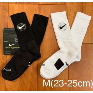 ナイキ(NIKE)の新品　ナイキ　M(23-25cm)バスケット　エブリデイ　クルーソックス　2足(バスケットボール)