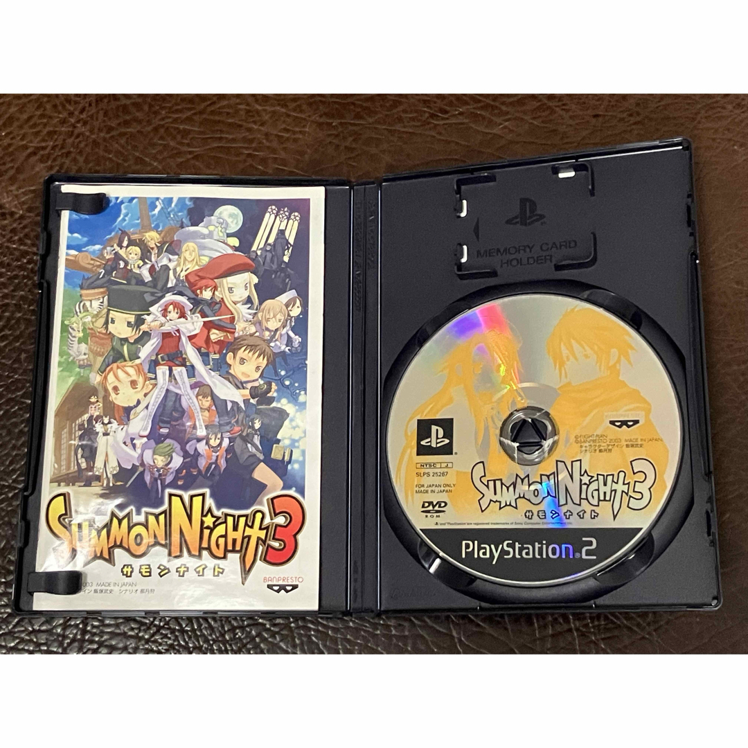 BANPRESTO(バンプレスト)の★ 動作品 PS2 RPG ★ サモンナイト 3 SUMMON NIGHT エンタメ/ホビーのゲームソフト/ゲーム機本体(家庭用ゲームソフト)の商品写真