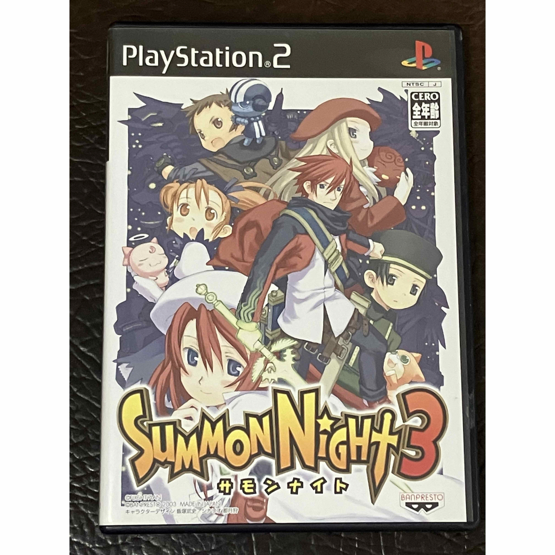 BANPRESTO(バンプレスト)の★ 動作品 PS2 RPG ★ サモンナイト 3 SUMMON NIGHT エンタメ/ホビーのゲームソフト/ゲーム機本体(家庭用ゲームソフト)の商品写真